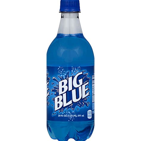 Big Blue Soda Soft Drinks Robert Fresh Shopping