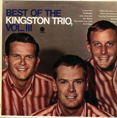 The Kingston Trio Best Of The Kingston Trio Vol 3 Vinyl Discogs