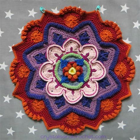 Mandala Madness Free Crochet Pattern Crochetmandala Crochet Mandala