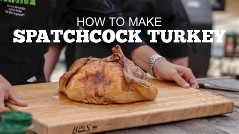 How To Make The Perfect Spatchcock Turkey Youtube
