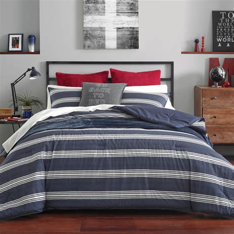 Tommy hilfiger has plenty of versions to please even. Nautica Craver 2-Piece Navy Striped Cotton Twin/Twin XL ...