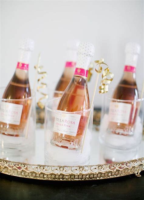 12 Best Edible Wedding Favors Mini Champagne Favors Mini Champagne