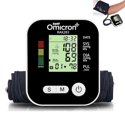 Taffware Omicron Pengukur Tekanan Darah Tensi Electronic Blood Pressure
