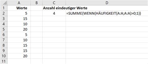 Unkategorisiert archives seite 3 von 8. Excel: Eindeutige Werte per Berechnung ermitteln - learning partner