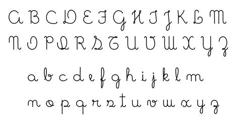 Moldes De Letras Cursivas Para Imprimir Alfabeto Cursivo Sexiz Pix