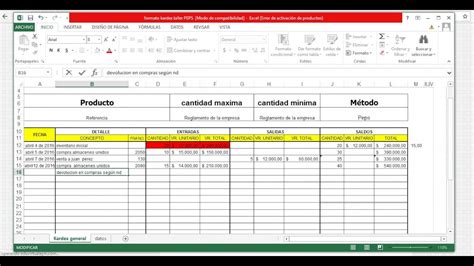 Como Utilizar El Kardex MIDE