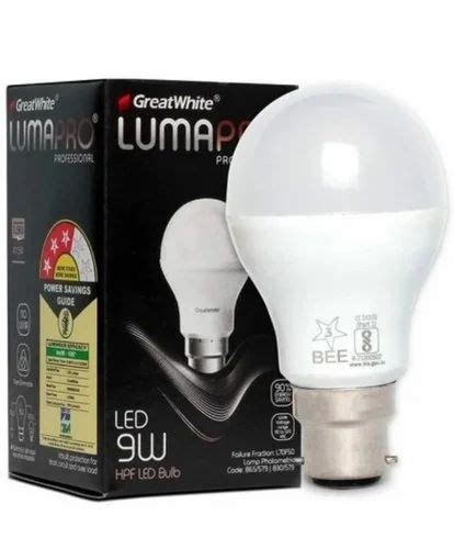 W Watt Led Bulb Cool White At Rs Piece In Patna Id