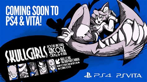 Skullgirls Encore Headed To Ps4 And Ps Vita Consoles Later This Year
