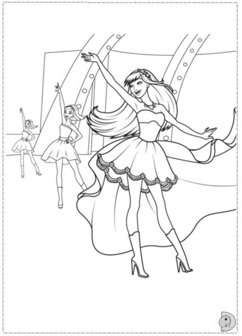 Kids who print and color sheets and pictures, generally acquire and use knowledge more effectively. Barbie Princess And The Popstar Coloring Pages - Coloring Home