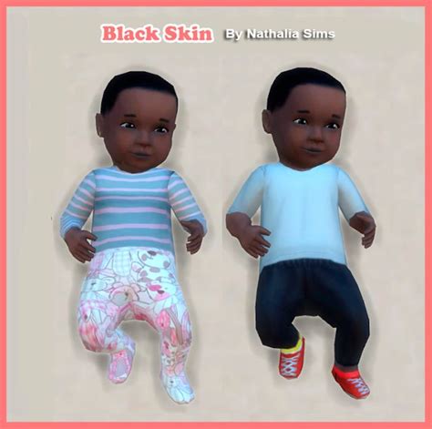The Best Skins Of Baby Set 4 By Nathaliasims Sims Vestiti Neonati