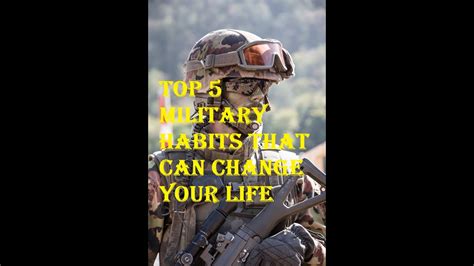 5 Daily Military Habits That Will Change Your Life Shorts