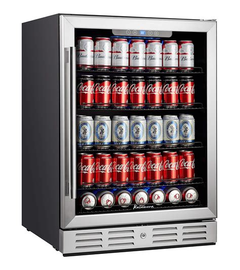 Kalamera 24 Inch 154 Cans Capacity Beverage Cooler Fit Perfectly Into