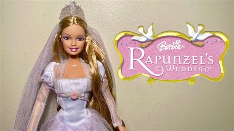 Barbie Rapunzels Wedding Doll Youtube