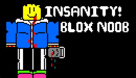 Insanityblox Noob Pixel Art Maker