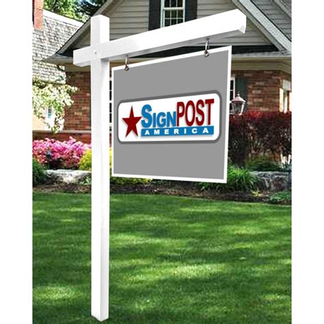Aluminum Real Estate Sign Post