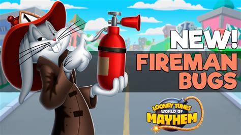 Looney Tunes World Of Mayhem Fireman Bugs Youtube