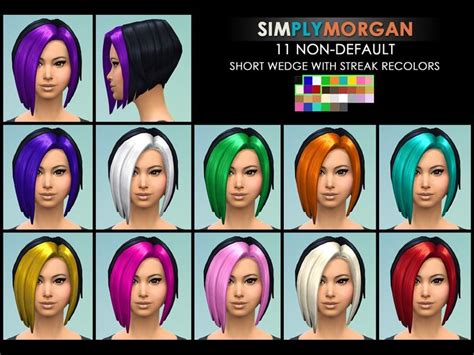 Sims 4 Hair Color Palette Mod Dastlines