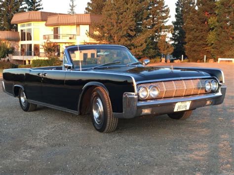 Maybe you would like to learn more about one of these? 1964 Lincoln Continental Convertible Black Leather ...