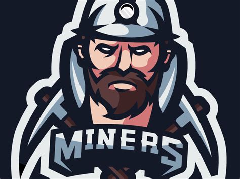 Miner Logo Illustration Mascot By Shard On Dribbble