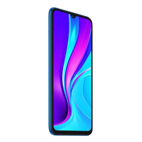 720 X 1600 Pixels Android 100 Refurbished Redmi 9 Sky Blue Mobile