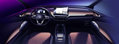 Volkswagen Id4 Ecco Le Prime Immagini Ufficiali Degli Inte