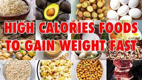 High Calorie Non Fat Foods