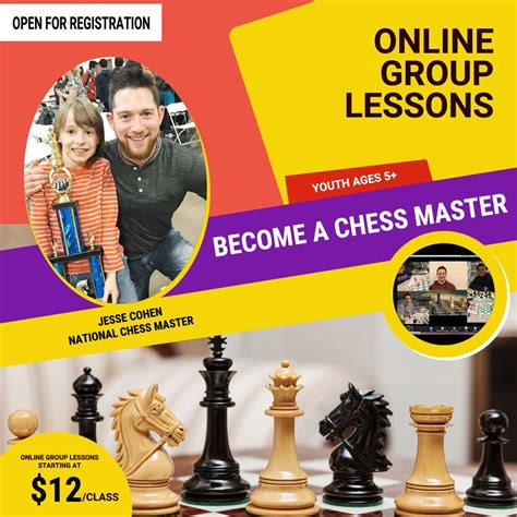 Complete Online Group Chess Lessons For Youth Ages 5 By The National