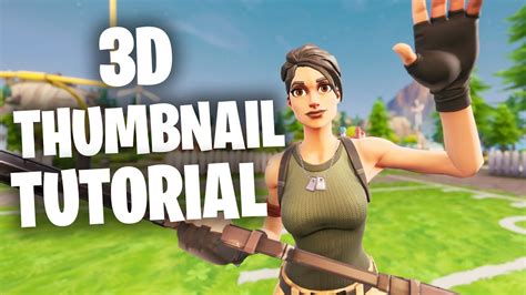 10 kill win fortnite thumbnail. *EASY* How to Make 3D Fortnite Thumbnails Tutorial - PC ...