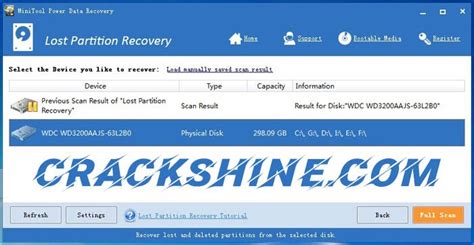 Just follow the data recovery step, and you will get your lost data. MiniTool Power Data Recovery 8.8 Crack & License Keygen!