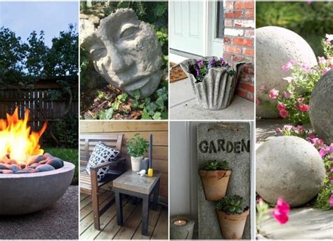 Easy And Useful DIY Concrete Crafts Ideas