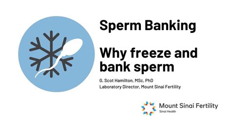 Sperm Banking Why Do Individuals Freeze And Bank Their Sperm Youtube