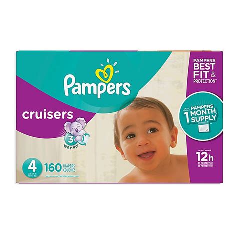 Pampers Cruisers Size 4 160 Count Disposable Diapers Buybuy Baby