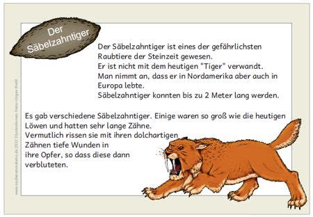 ▪ wichtige spuren aus der steinzeit sind die gräber der menschen. tiere-der-steinzeit-teil-i - Zaubereinmaleins - DesignBlog