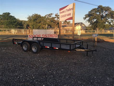 3500 Lbs Trailers Double L Trailers Trailer Sales San Marcos To