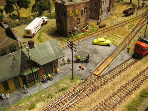 Ho Scale Layout Southern Pacific Model Train Layouts Train Set