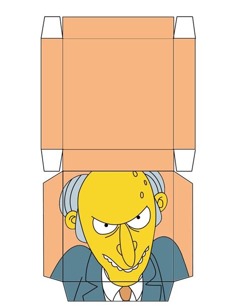 The Simpsons Mrburns Box Free To Use And Free To Share For Personal Use