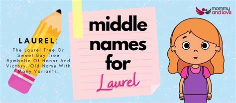 middle names for laurel 121 cute names mommy and love