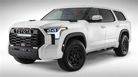 Next Gen Toyota Sequoia Imagined With Bold Tundra Based Makeover