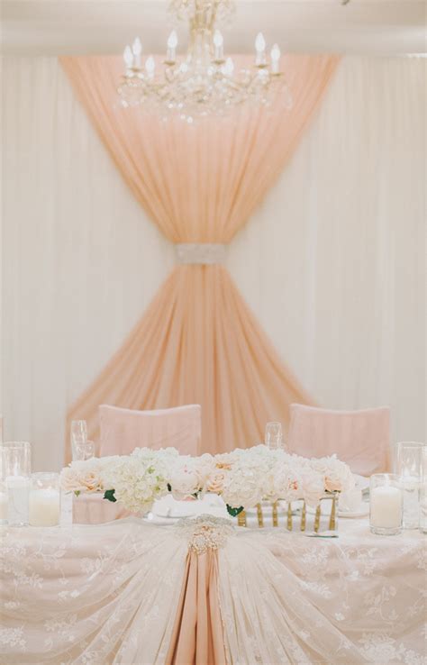 Stylish Sweetheart Table Decorations Weddings Romantique