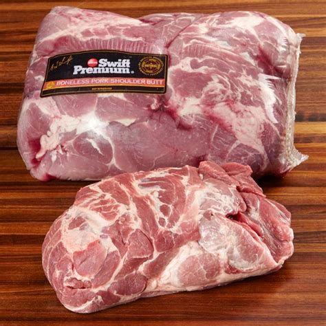Swift Premium Boneless Pork Shoulder Vacuum Packaged Per Lb From