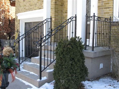 Looking for metal railings for your front step? Wrought Iron Railings | Types, Specifications ...
