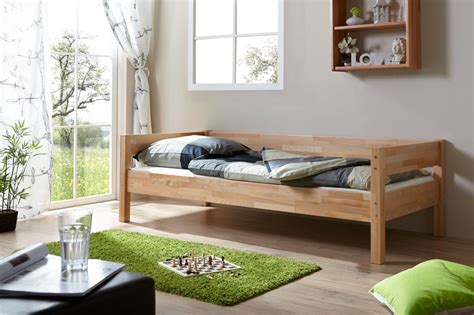 That is why we can now offer you a unique variety of box spring beds that all have one thing in common: Tagesbett-Bett ROKSI Buche Massiv 90x200 cm inkl ...