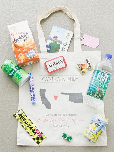 The Best Wedding Welcome Bag Ideas For Out Of Town Guests