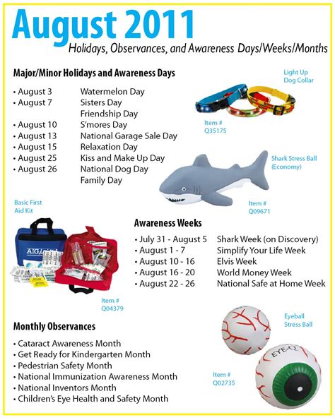 August And September 2023 Holidays And Observances Pelajaran