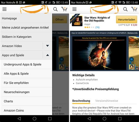 Amazon a to z app is a free android business app, has been published by amazon mobile llc on december 15, 2020. Amazon Underground - Android App - Download - CHIP