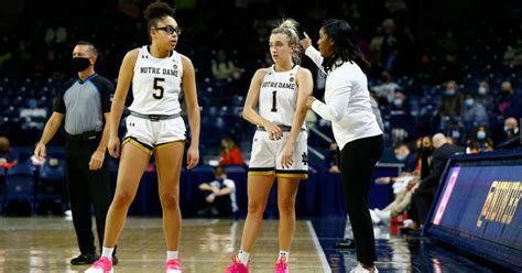 The Notre Dame Women S Basketball Acc Schedule Is Set