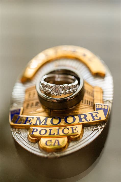 Police Badge Wedding Ring Police Officer Wedding Ideas Police