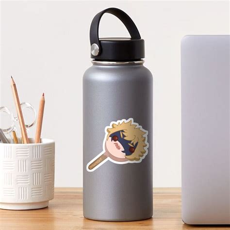 Bakugo Popsicle Cursed Sticker For Sale By Awesomelyaj Redbubble