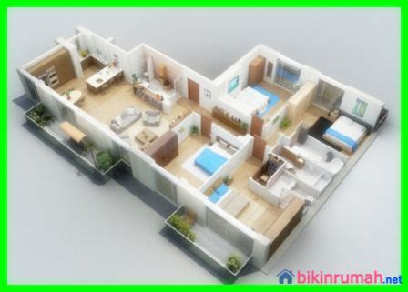 Rumah dengan desain minimalis atau sederhana akan membutuhan biaya merancang. Terobosan Baru, Desain Rumah Minimalis 1 Lantai 4 Kamar ...