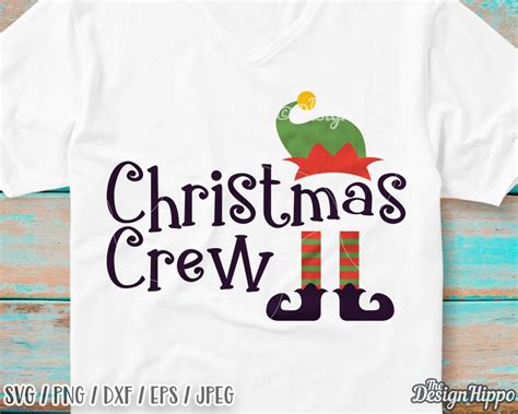 Christmas crew svg, Christmas squad svg, Christmas elf svg, Kids christmas svg, Christmas family ...